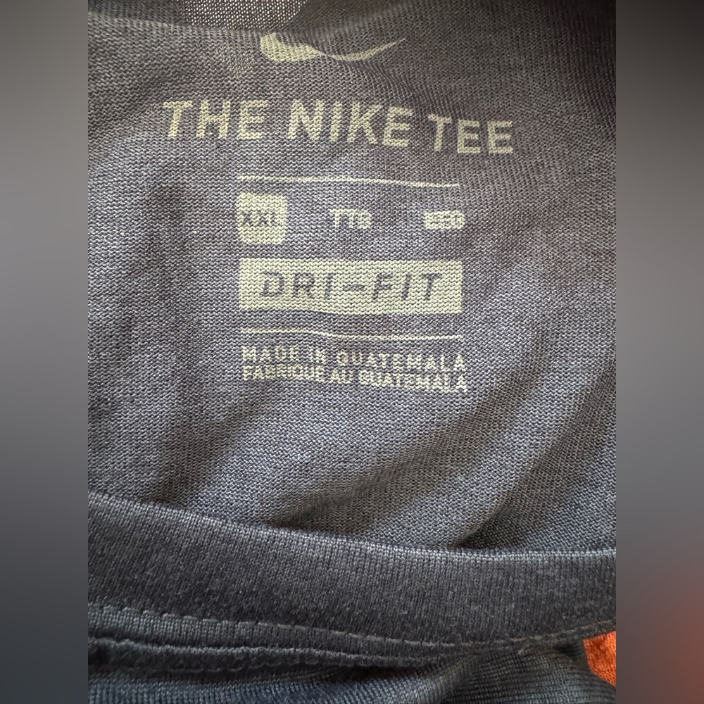 New Men’s Nike Dri-Fit XXL Navy Blue World Baseball Classic Graphic Tee Shirt - Picture 3 of 5